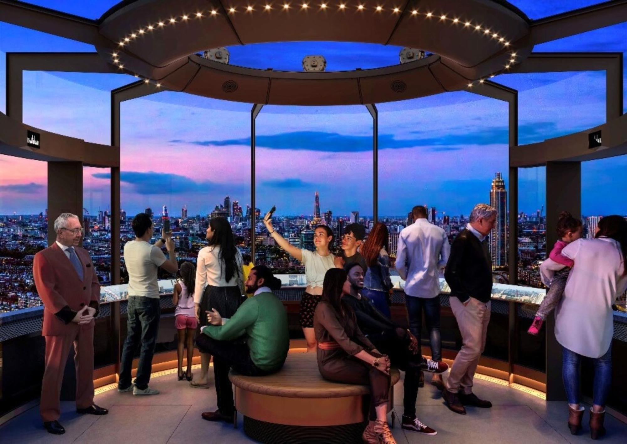 Battersea Power Station - Winter Garden Balcony & 1Gb Wifi - Luxurylondonstays المظهر الخارجي الصورة